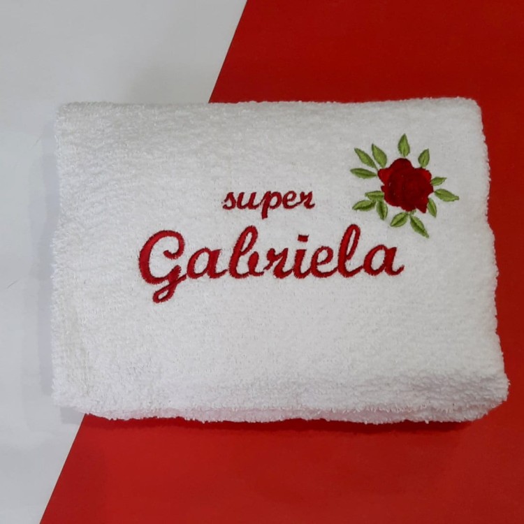 biały ręcznik super Gabriela haftyok.pl