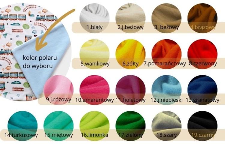 kolory kacyków dla dzieci