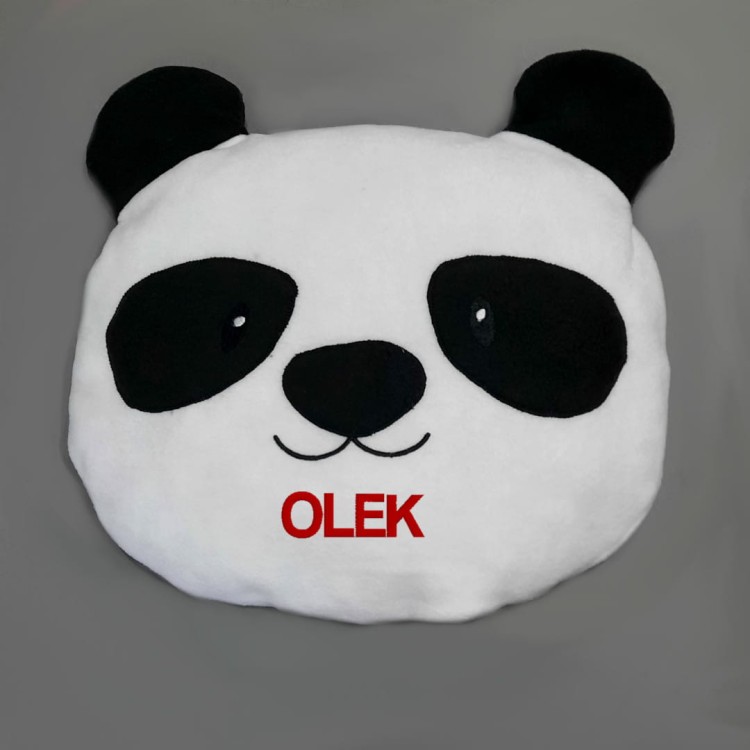 poduszka dekoracyjna panda dla dzieci haftyok.pl
