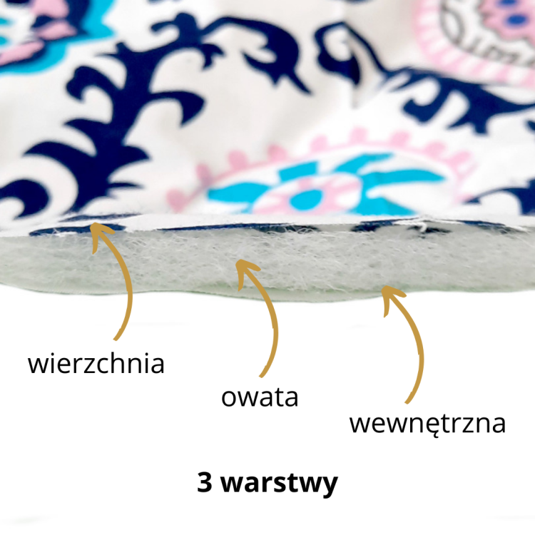 poduszka dekoracyjna wzór indyjski haftyok.pl