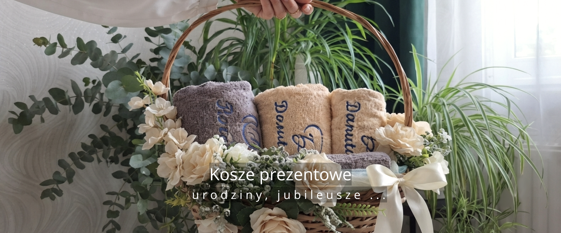 kosze prezentowe na ślub i rocznicę ślubu