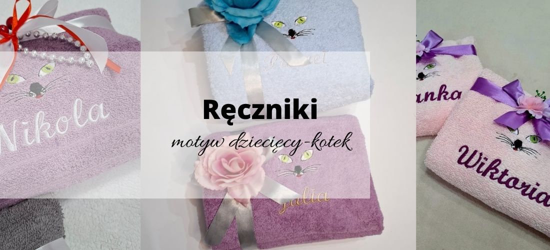 Galeria - ręczniki z motywem kotka